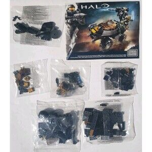 NEW Mega Bloks Halo UNSC Attack Gausshog 100% Complete & Sealed w/Manual No Box